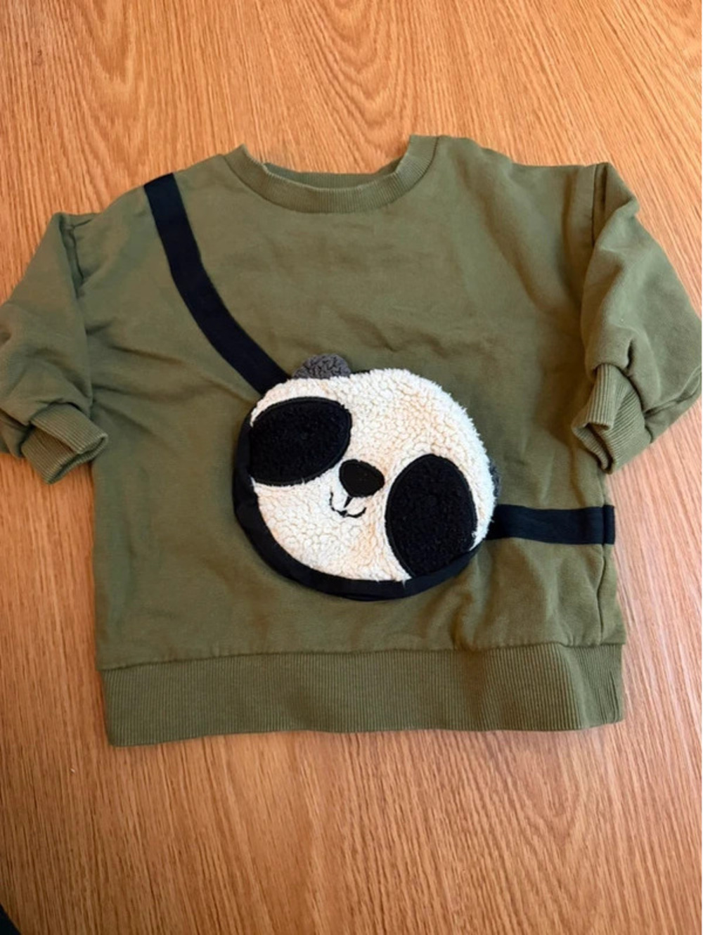 Next crew neck sweater with pouch
